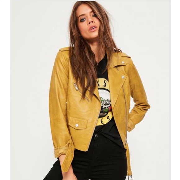 Missguided Jackets & Blazers - 🆕Faux leather biker jacket‼️